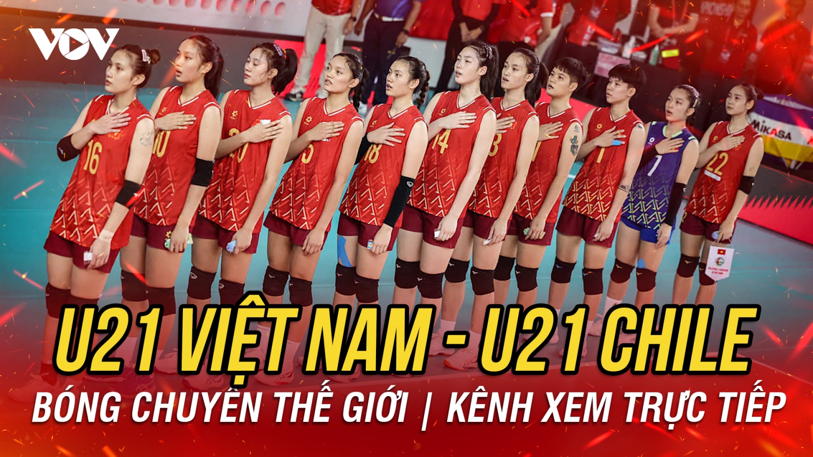 Xem trực tiếp bóng chuyền nữ U21 Việt Nam vs U21 Chile ở đâu?