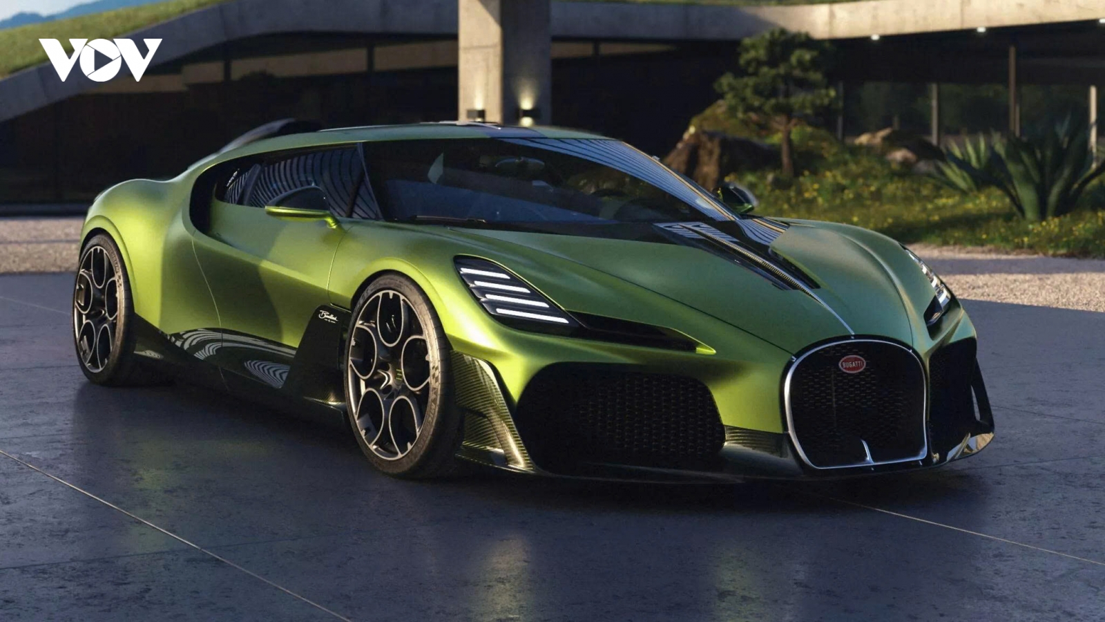 Bugatti chế tạo siêu xe độc bản Brouillard công suất gần 1.600 mã lực