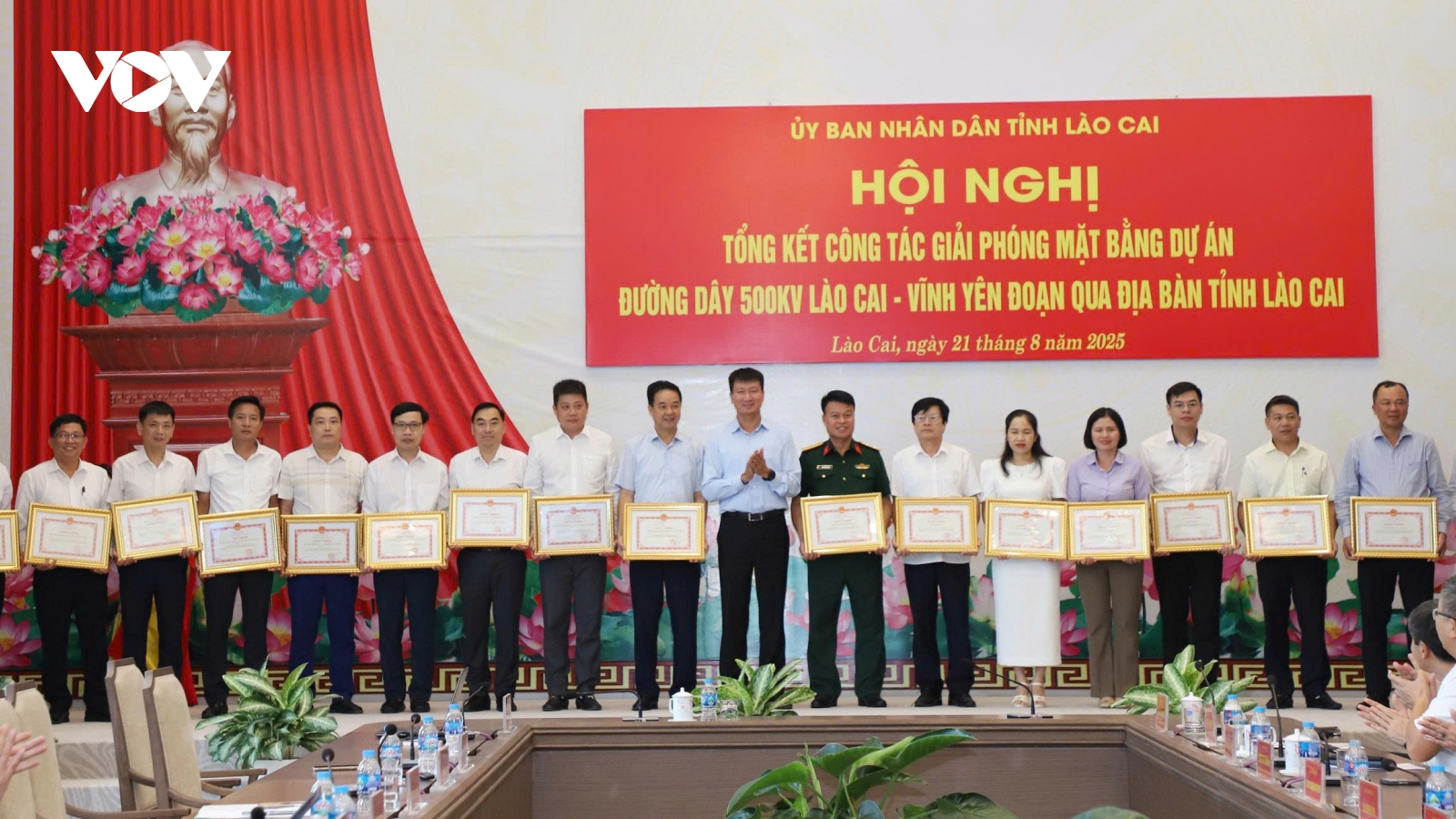 Lào Cai hoàn thành giải phóng mặt bằng dự án đường dây 500 kV sớm gần 1 năm