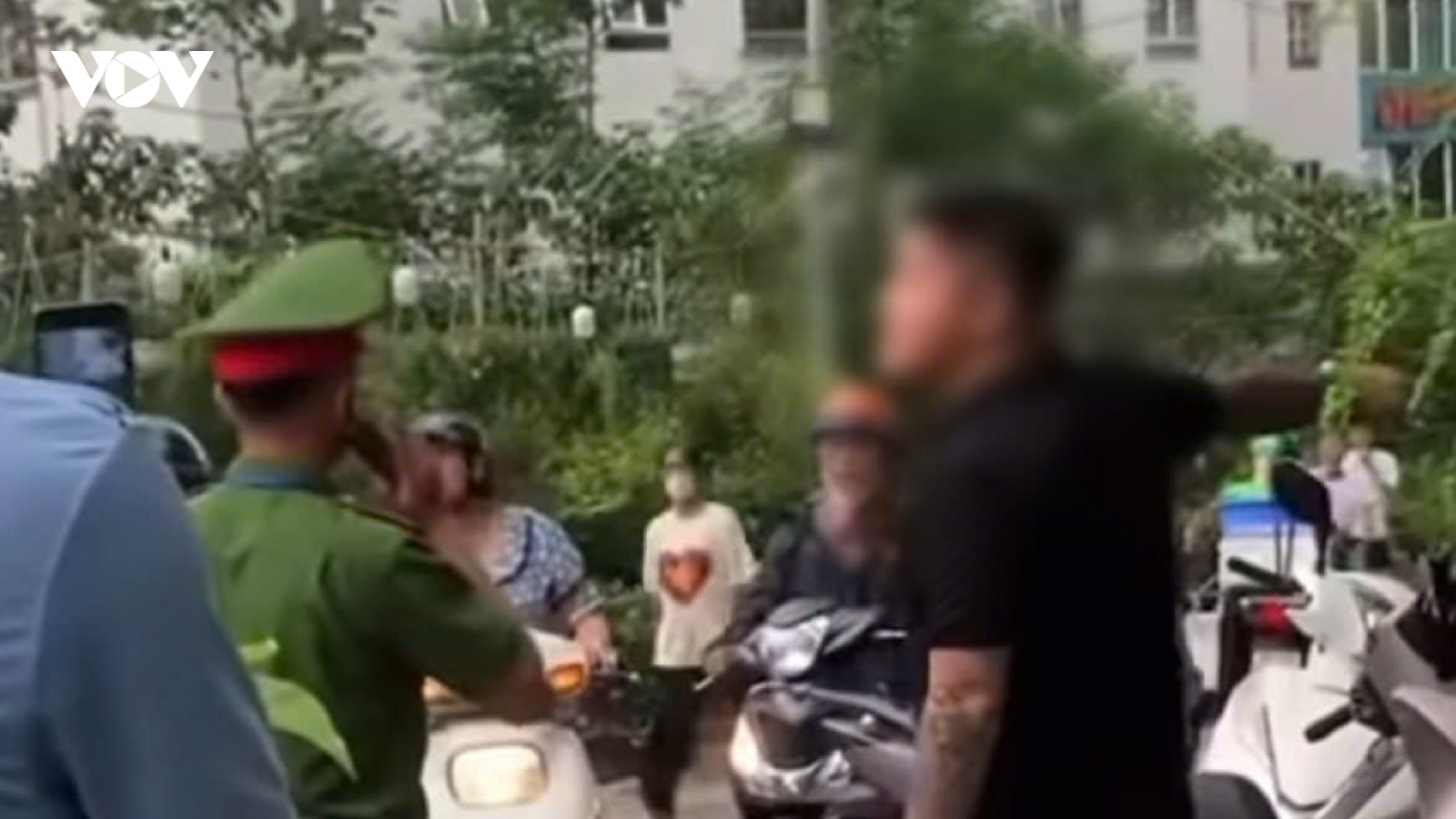 Xử lý nghiêm thanh niên gây rối tại chốt bảo vệ A80