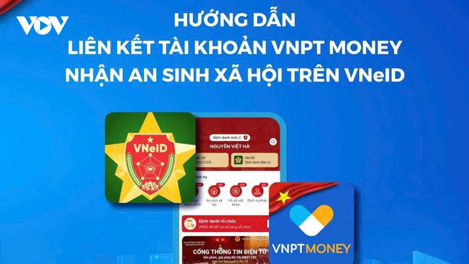 Nhận quà tặng 100.000 đồng dịp 2/9 dễ dàng trên VNeID với VNPT Money