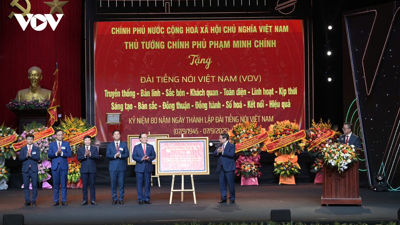 Toàn cảnh Lễ kỷ niệm 80 năm Ngày thành lập Đài Tiếng nói Việt Nam