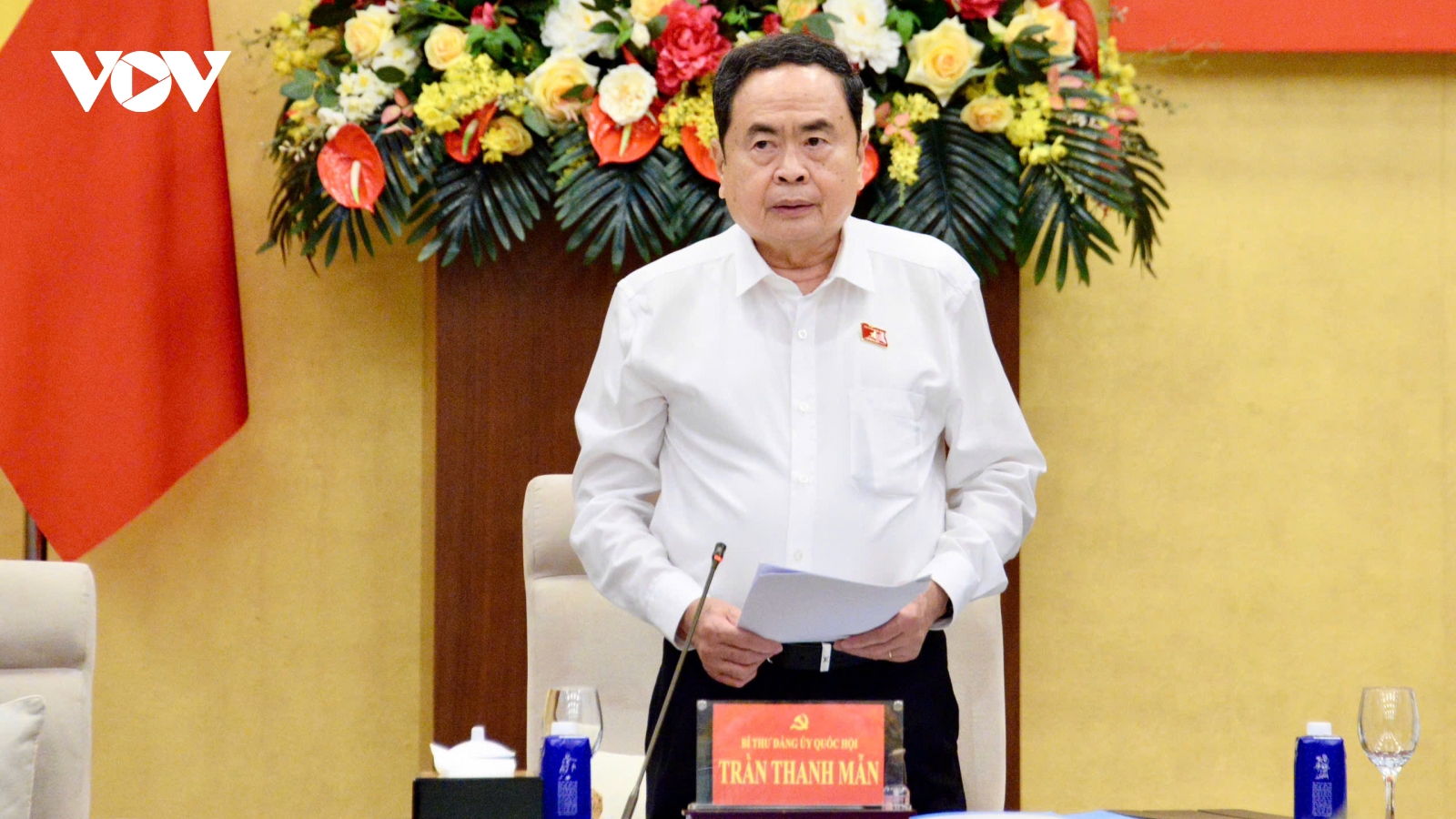 Chủ tịch Quốc hội chủ trì Hội nghị lần thứ Năm, Ban Chấp hành Đảng bộ Quốc hội