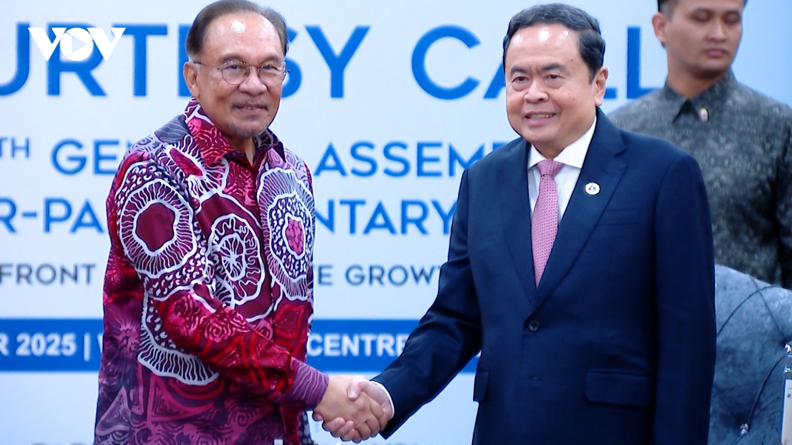 Chủ tịch Quốc hội Trần Thanh Mẫn hội kiến Thủ tướng Malaysia