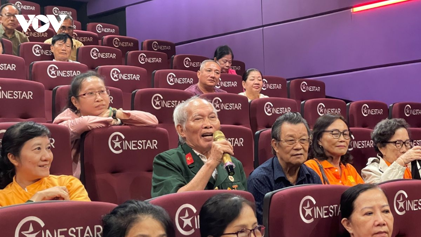 Chiếu phim “Mưa đỏ” cho nạn nhân da cam và cựu chiến binh tại TP.HCM