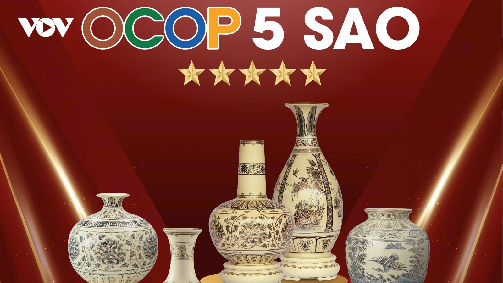 Gốm Chu Đậu tự hào với 5 sản phẩm đạt chứng nhận OCOP 5 sao cấp Quốc gia