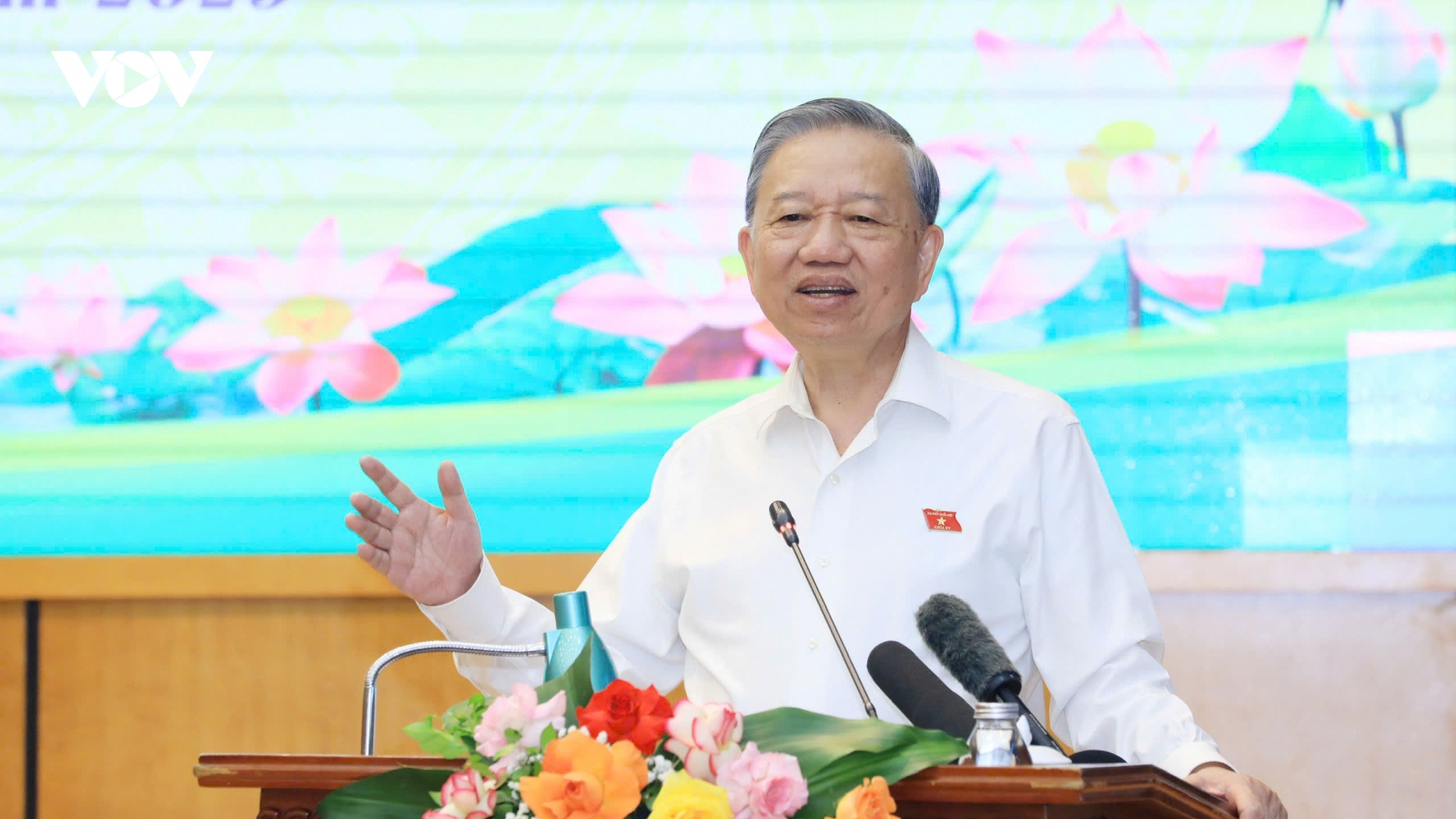 Tổng Bí thư Tô Lâm tiếp xúc cử tri Hà Nội trước Kỳ họp thứ 10 Quốc hội khoá XV