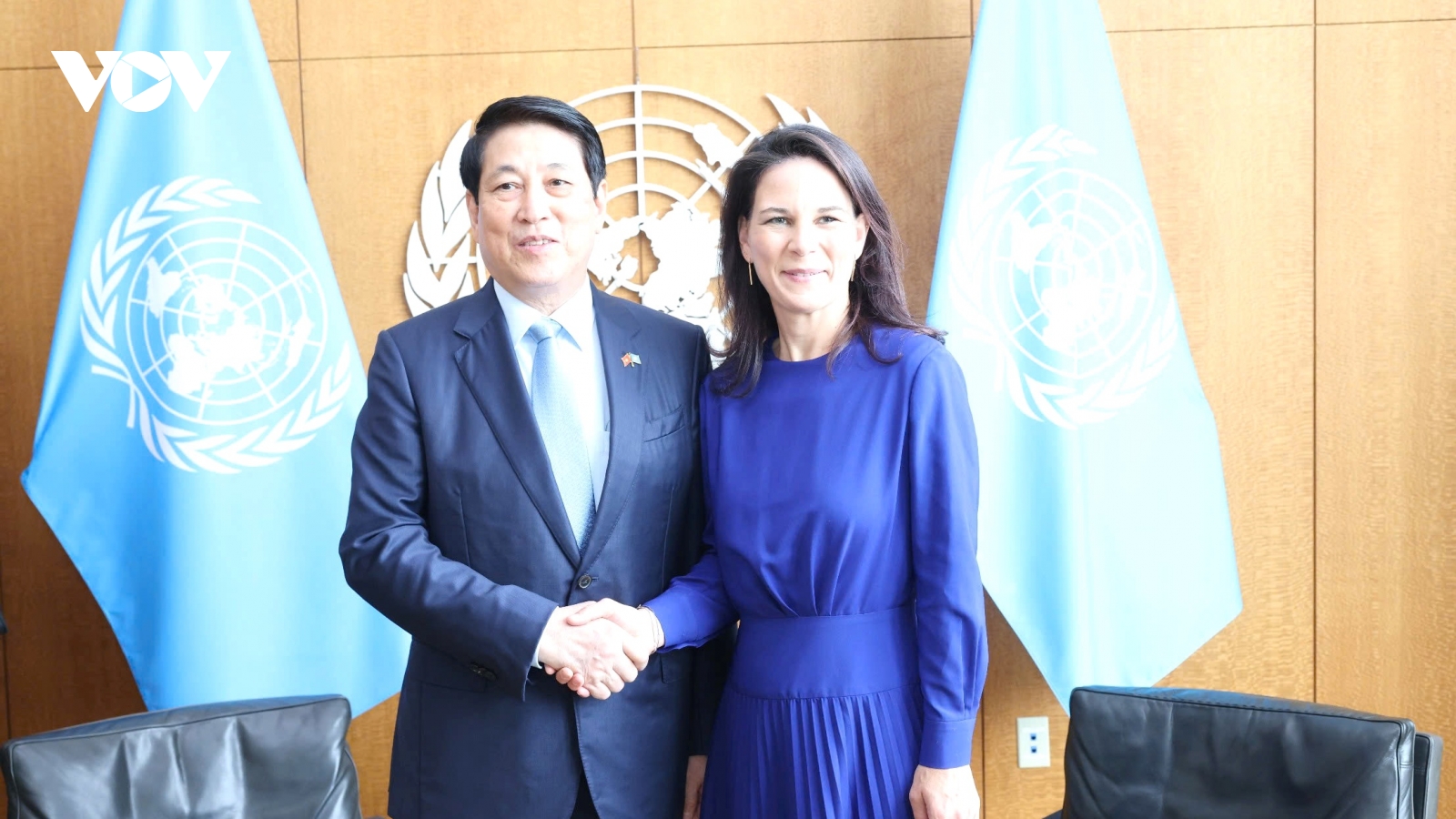 Chủ tịch nước Lương Cường tiếp nhiều nhà lãnh đạo cấp cao tại Hoa Kỳ