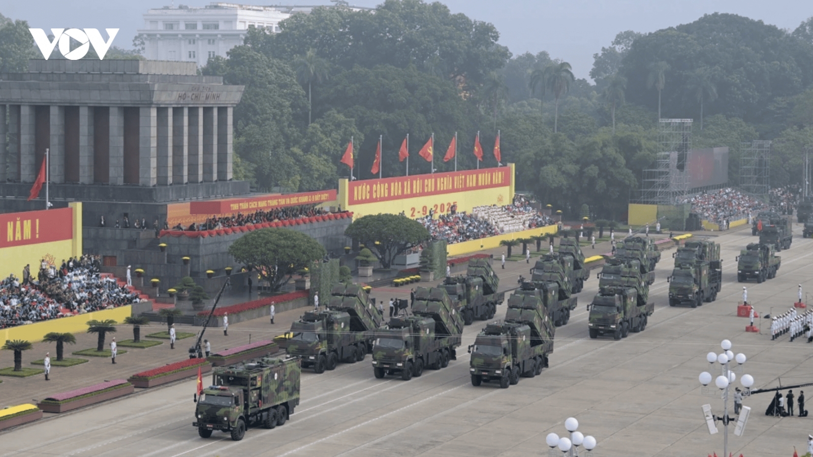 Vietnamese military hardware at state-level parade on National Day