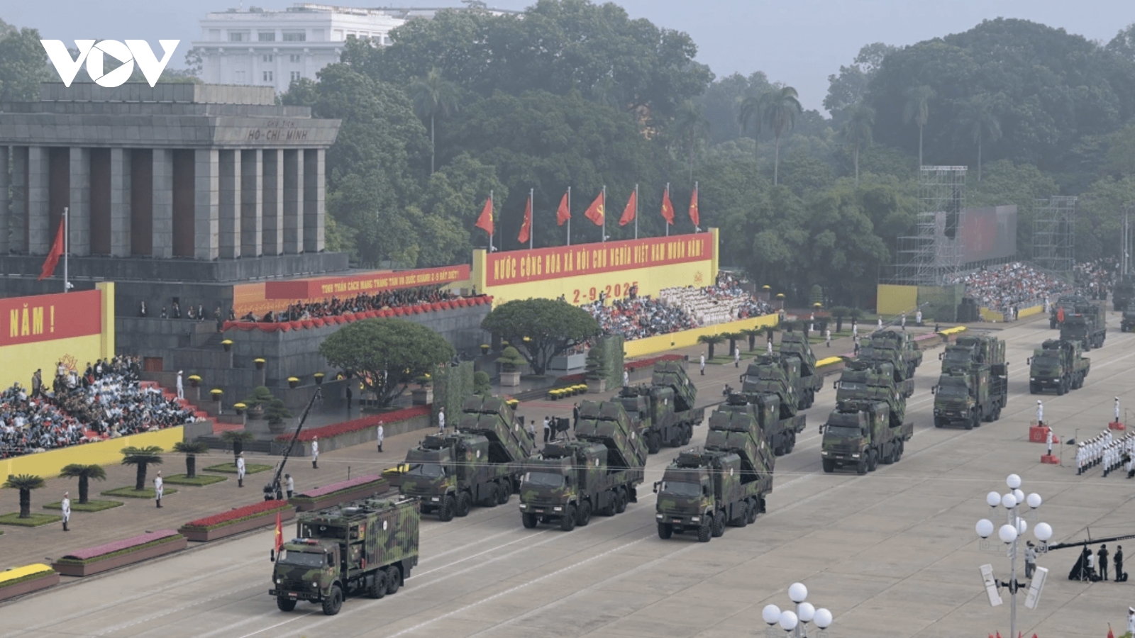 Vietnamese military hardware at state-level parade on National Day