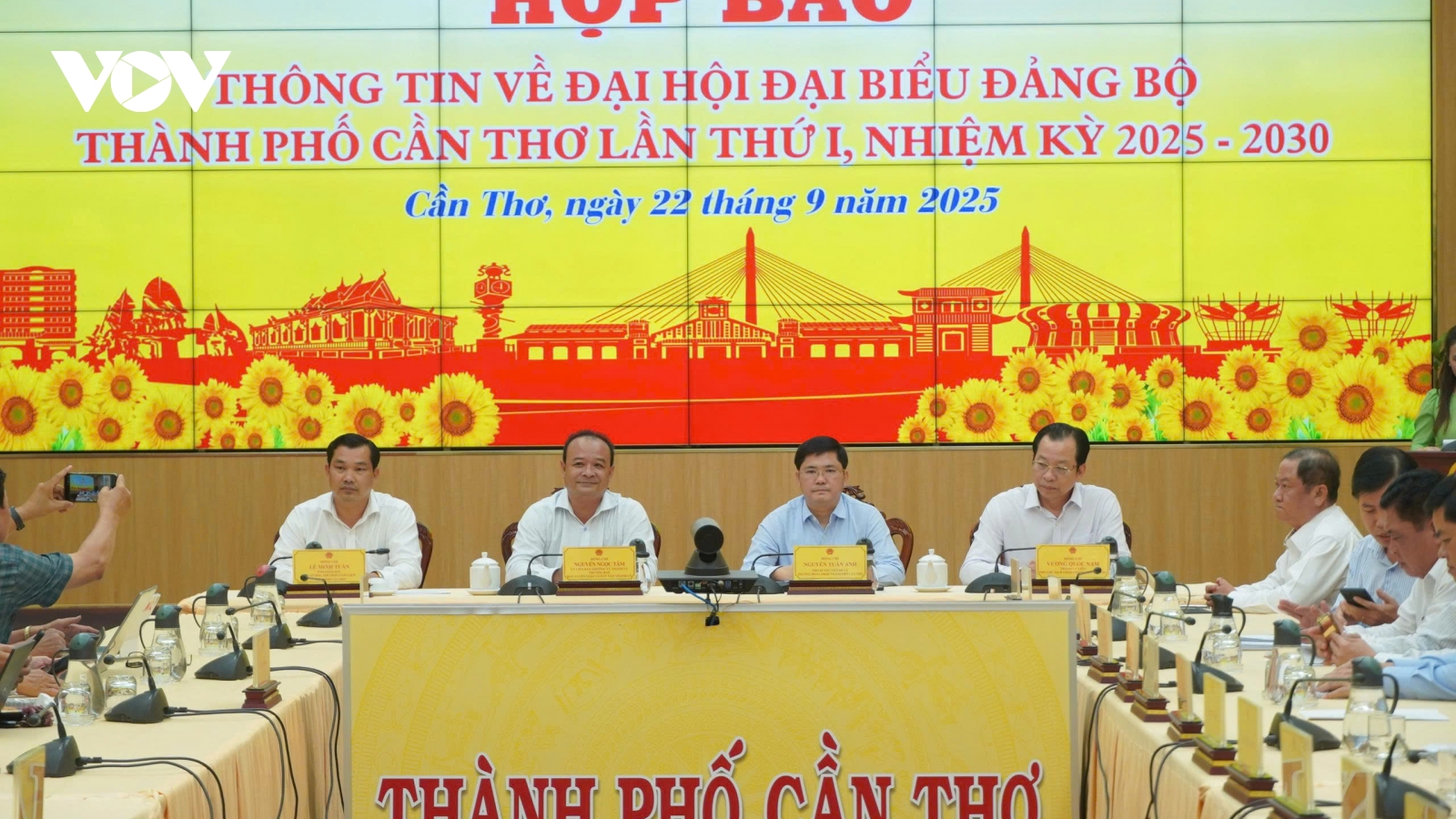 Đại hội đại biểu Đảng bộ thành phố Cần Thơ diễn ra từ ngày 26-28/9