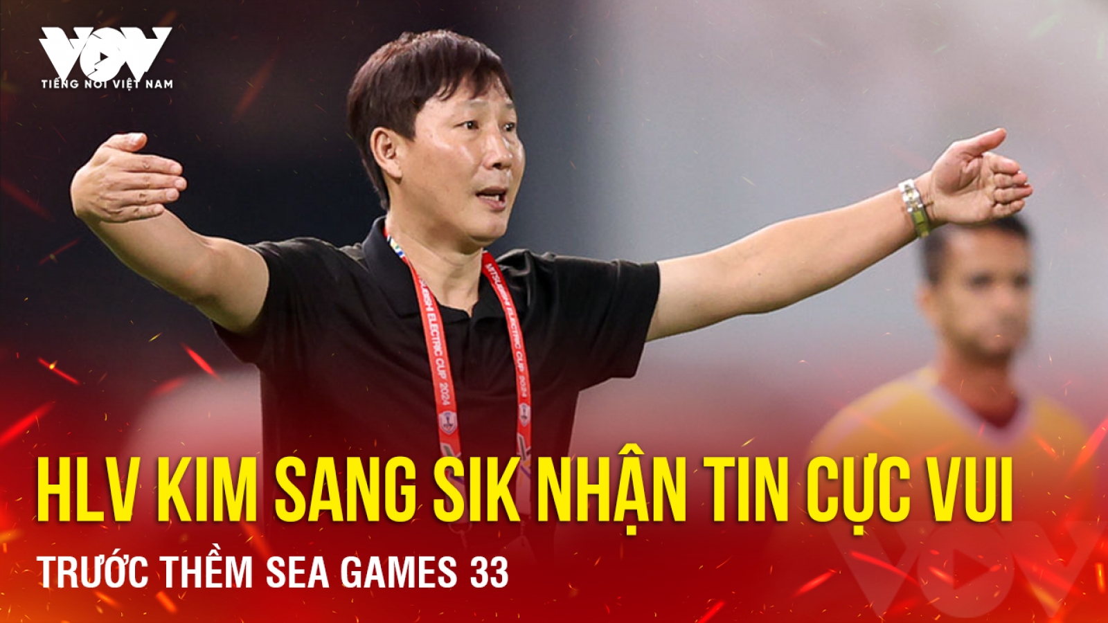 Tin bóng đá 10-9: HLV Kim Sang Sik nhận tin cực vui trước thềm SEA Games 33