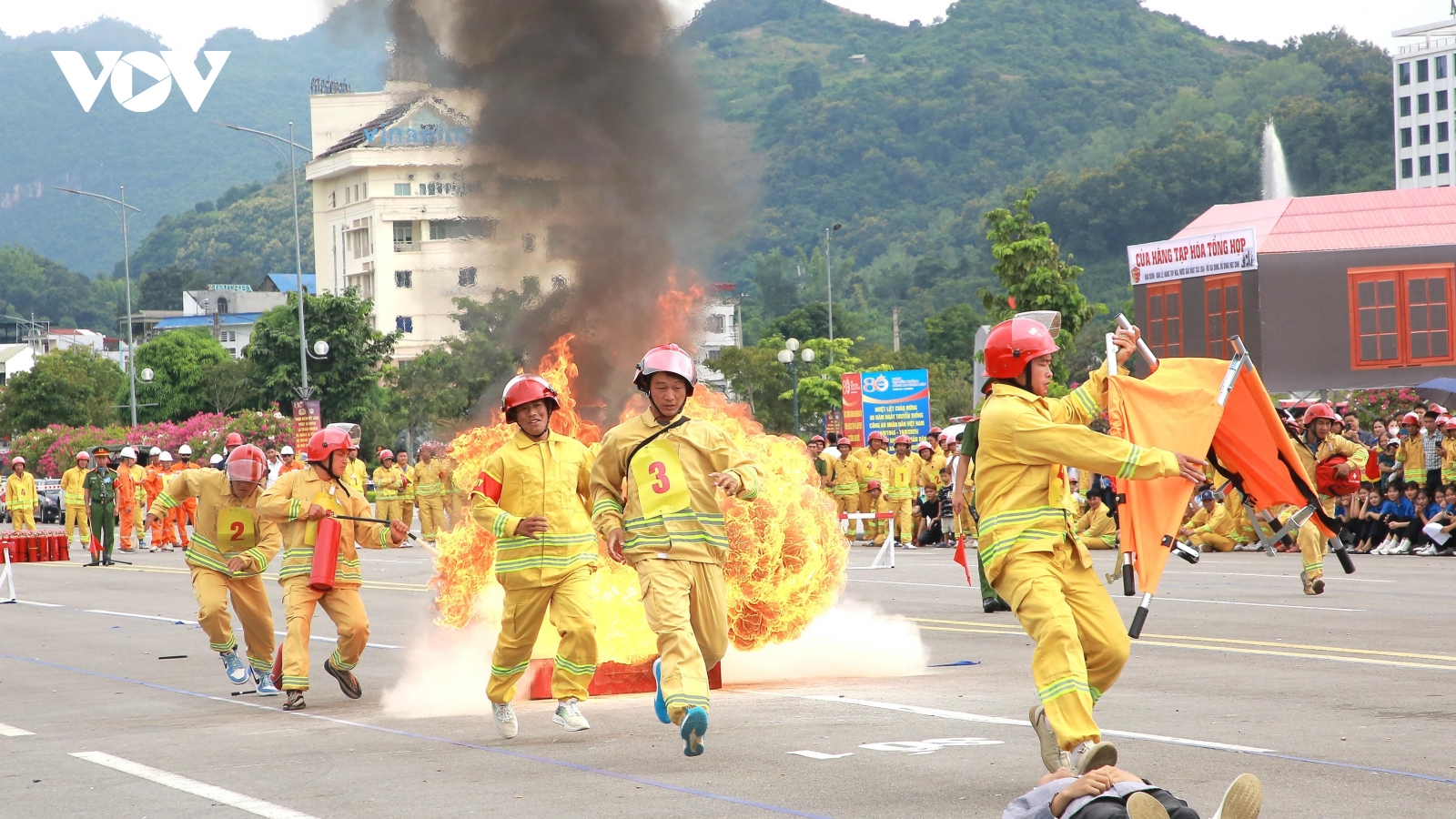 Nâng cao nghiệp vụ chữa cháy và cứu nạn, cứu hộ cho các lực lượng ở Sơn La