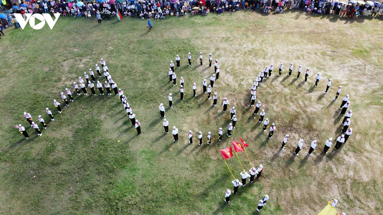 Rộn ràng không khí duyệt nghi thức Đội chào mừng 80 năm Quốc khánh tại Nghệ An