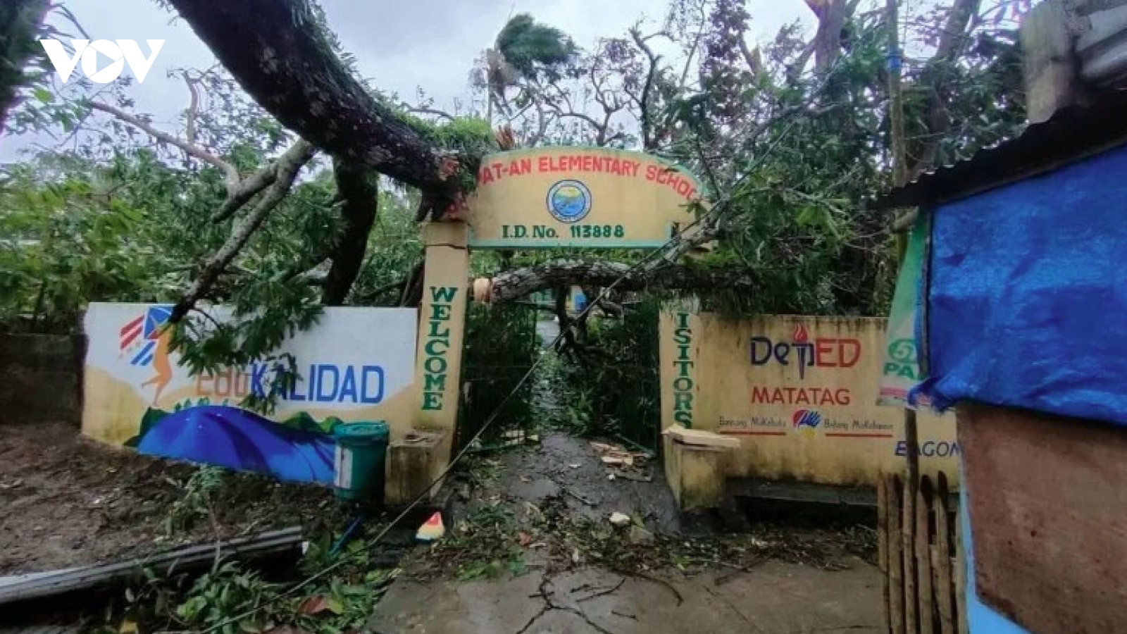 Bão Bualoi đổ bộ Philippines khiến 4 người thiệt mạng