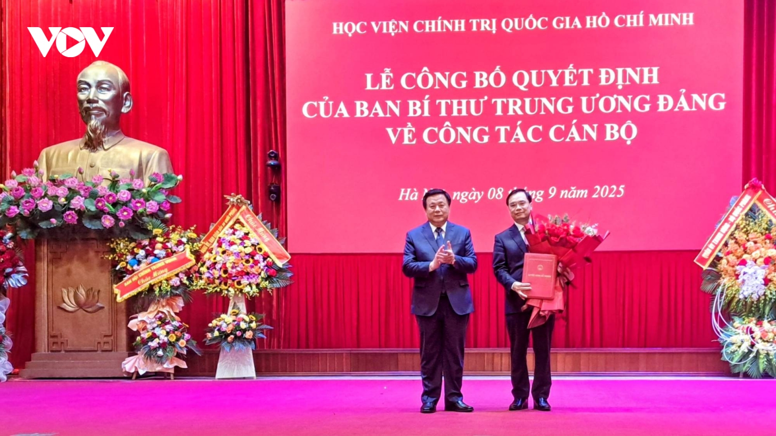 Ông Dương Trung Ý tiếp tục giữ chức Phó GĐ Học viện Chính trị quốc gia Hồ Chí Minh