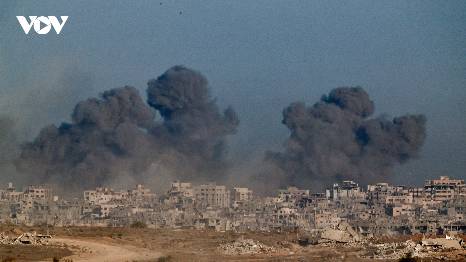 Quốc tế quan ngại khi Gaza đang “bốc cháy” trong cuộc tấn công của Israel