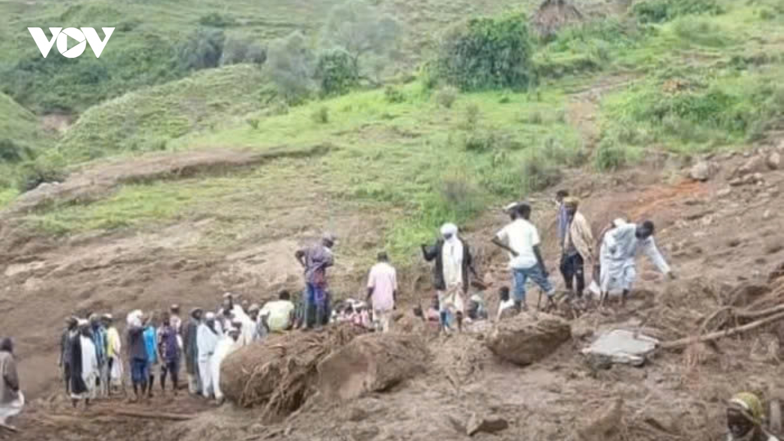 Sudan tìm thấy hơn 370 thi thể tại hiện trường vụ lở đất san phẳng một ngôi làng