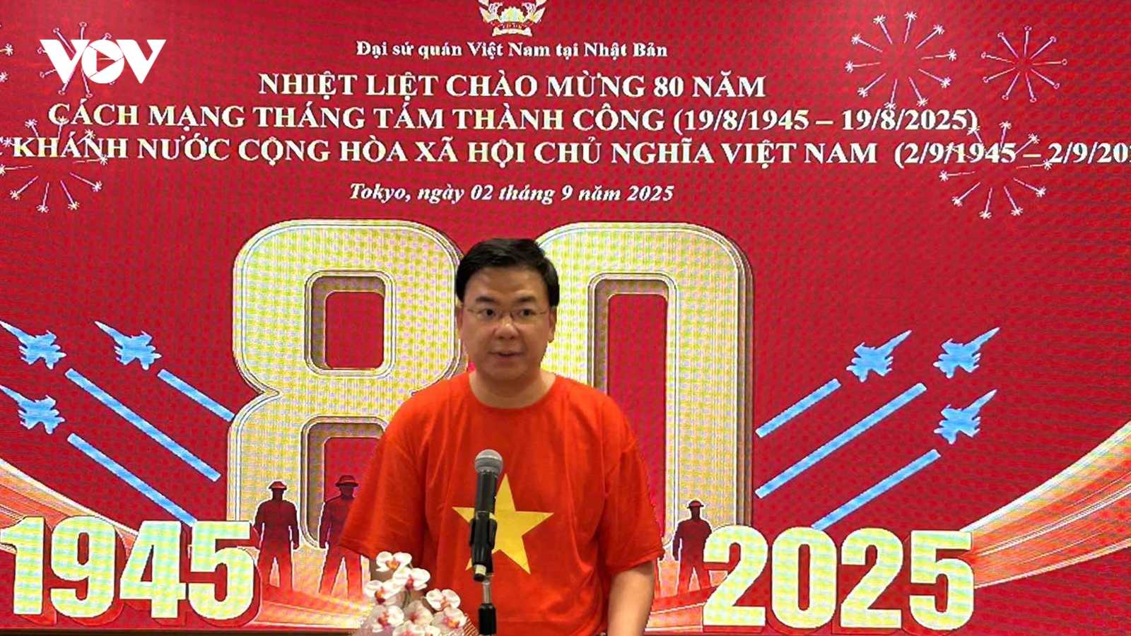 Cộng đồng Việt Nam rạng rỡ, tự hào trong Tết Độc lập tại Nhật Bản