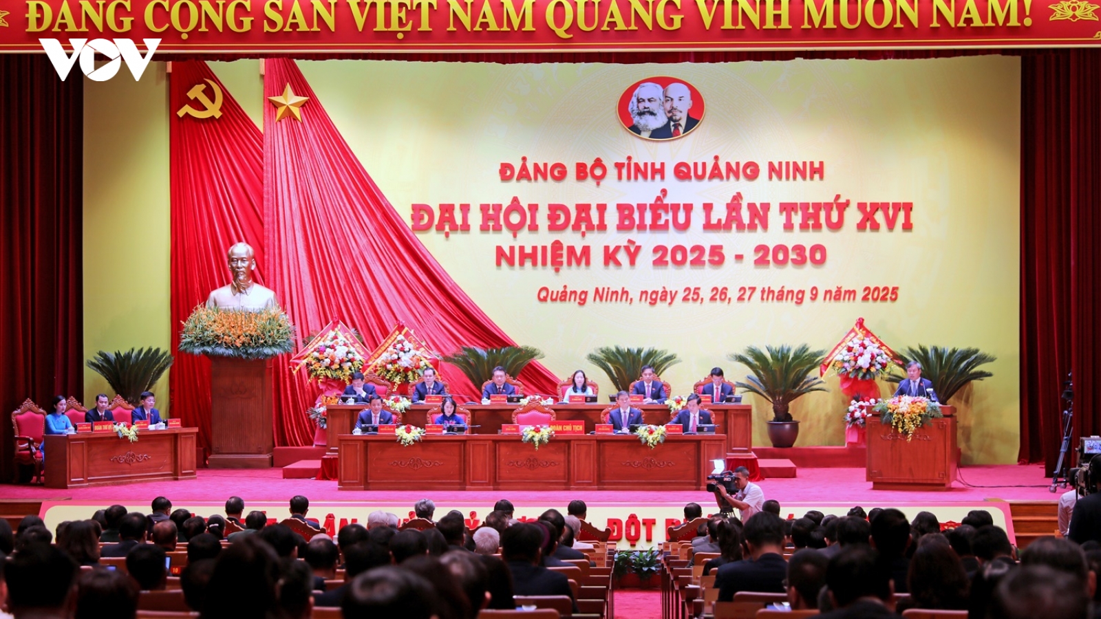 Khai mạc Đại hội Đảng bộ tỉnh Quảng Ninh lần thứ XVI
