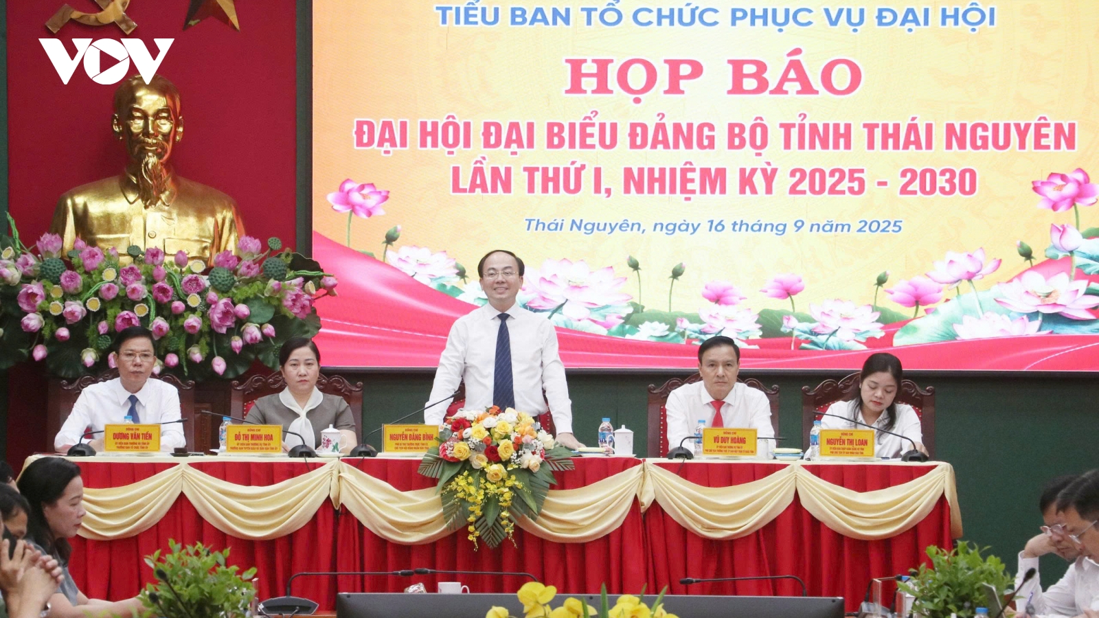 Thái Nguyên triệu tập 446 đại biểu dự Đại hội Đảng bộ lần thứ I