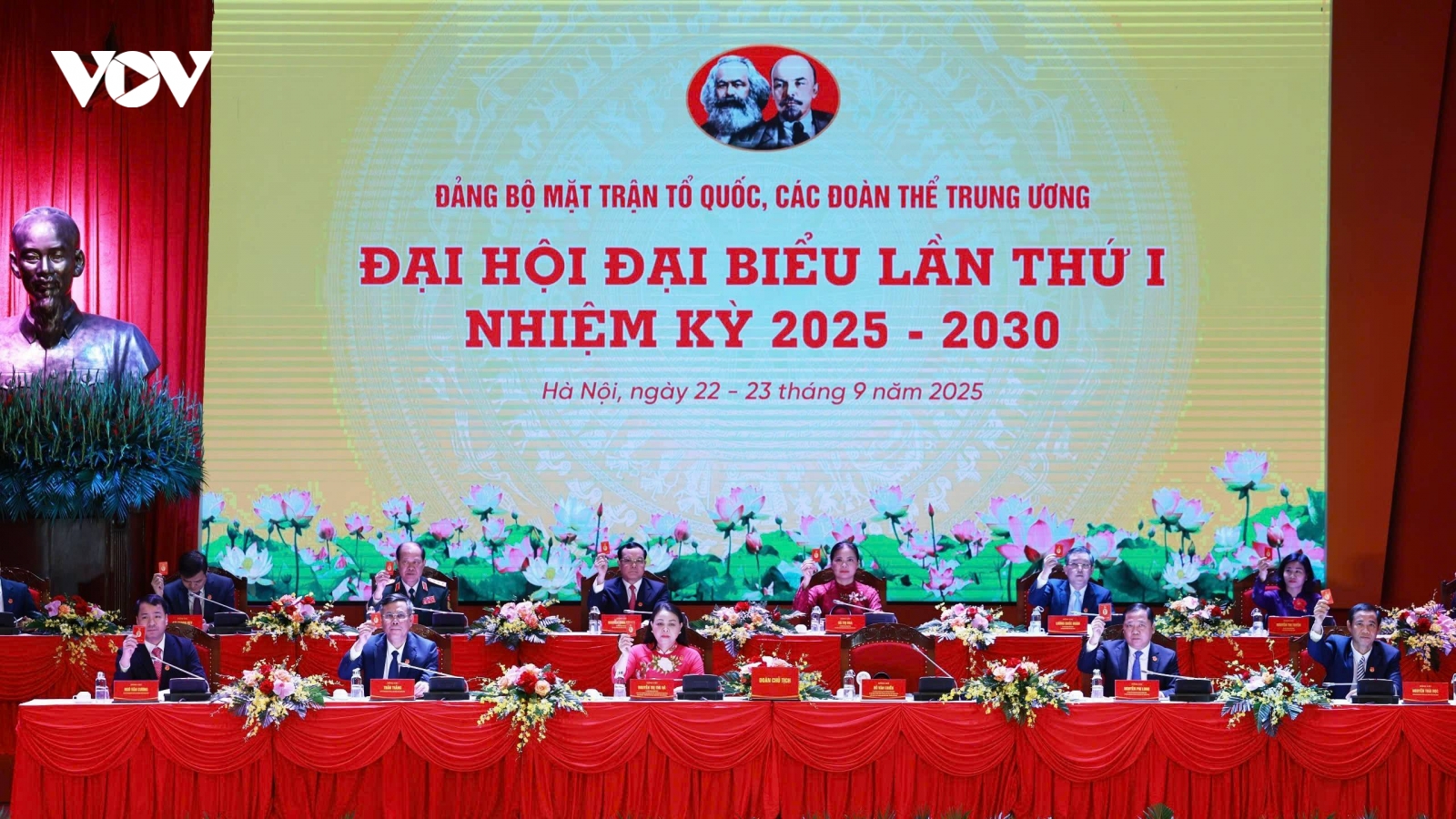 Đại hội Đảng bộ MTTQ, các đoàn thể Trung ương lần thứ I