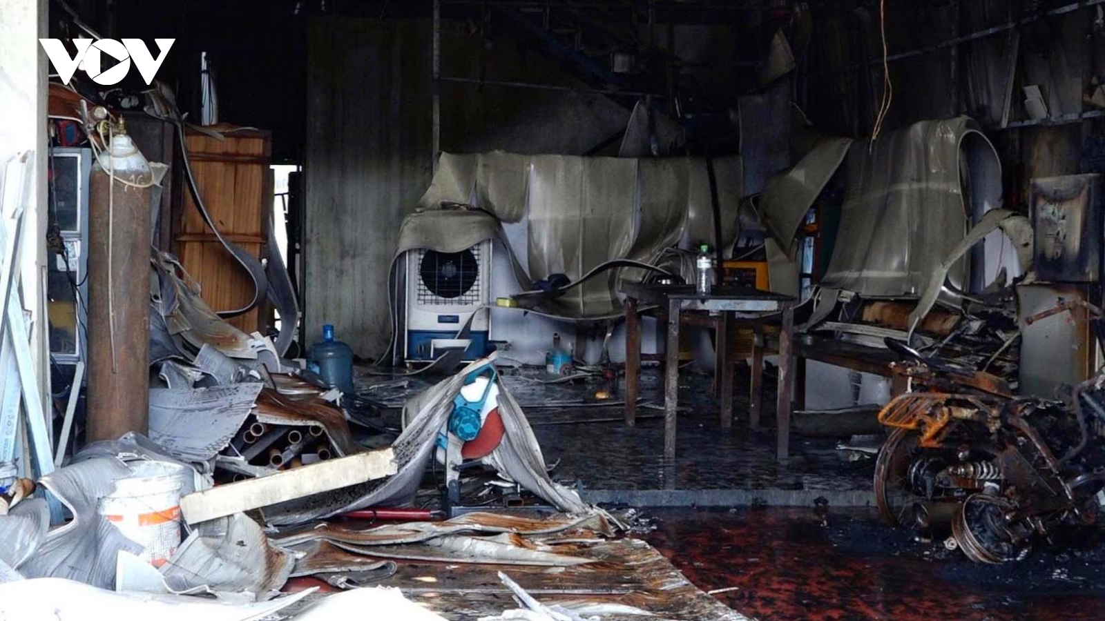 Ngôi nhà xảy ra cháy làm 4 người tử vong tại Hà Nội là công trình xây dựng trái phép