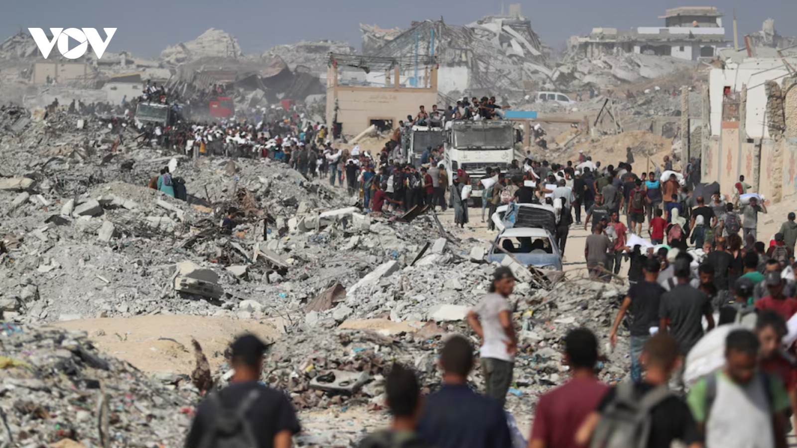 Mỹ tuyên bố Israel chấp nhận ranh giới quân sự bước đầu, hoà bình ở Gaza đang đến gần?