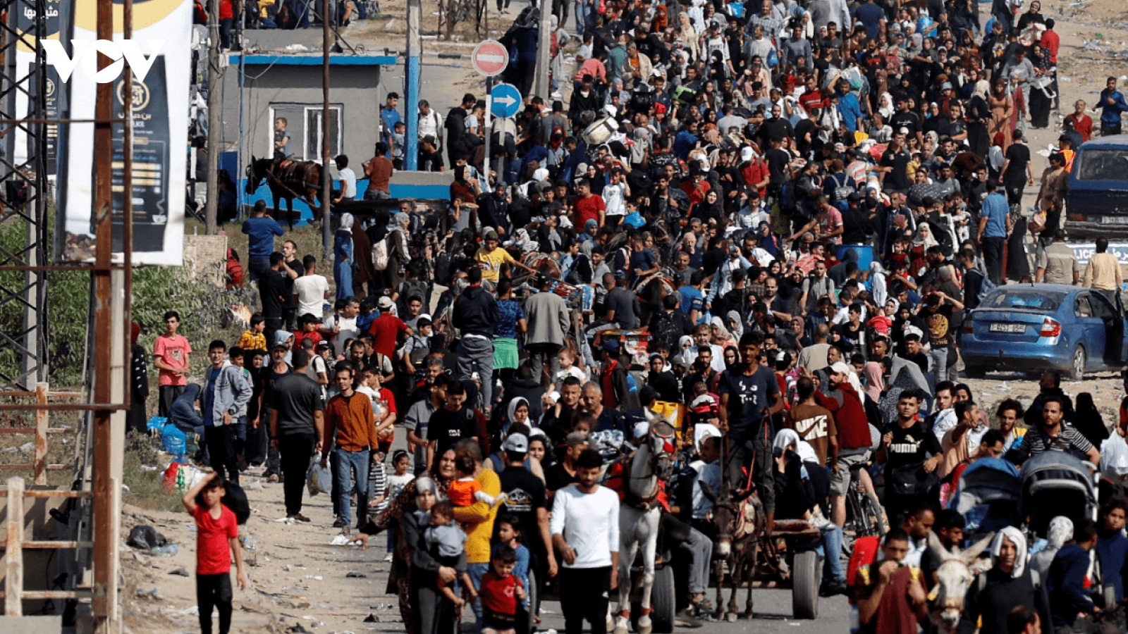 1,9 triệu người Palestine đã phải di dời cưỡng bức ở dải Gaza