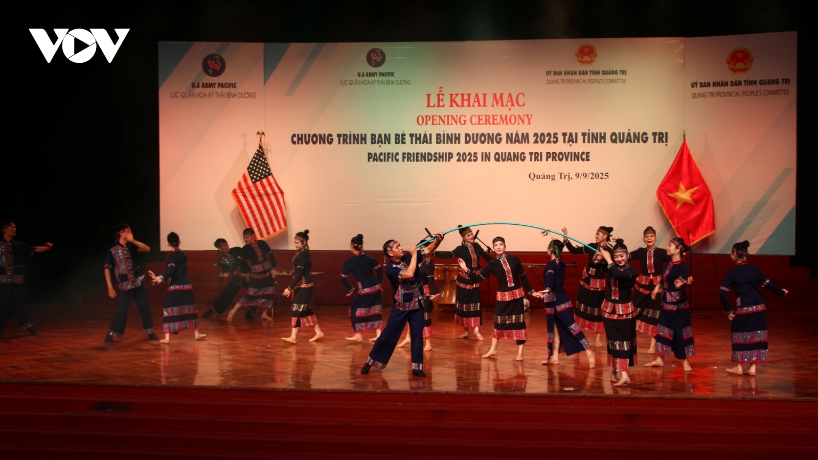 Khai mạc chương trình Bạn bè Thái Bình Dương 2025 tại Quảng Trị