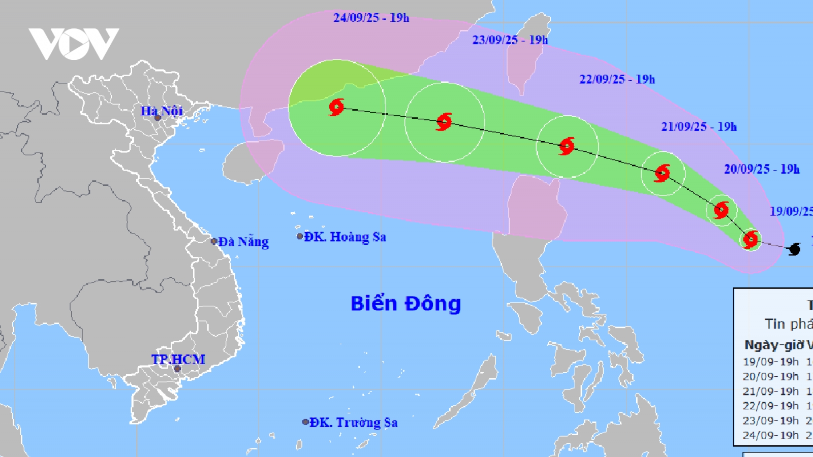 Bão số 8 chưa tan lại xuất hiện bão lớn RAGASA đang tiến vào Biển Đông