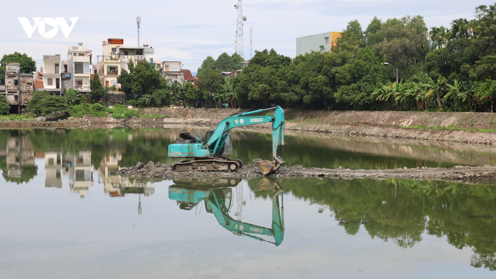 “Hồi sinh” hồ điều hòa Bàu Cả giữa lòng đô thị ở Quảng Ngãi