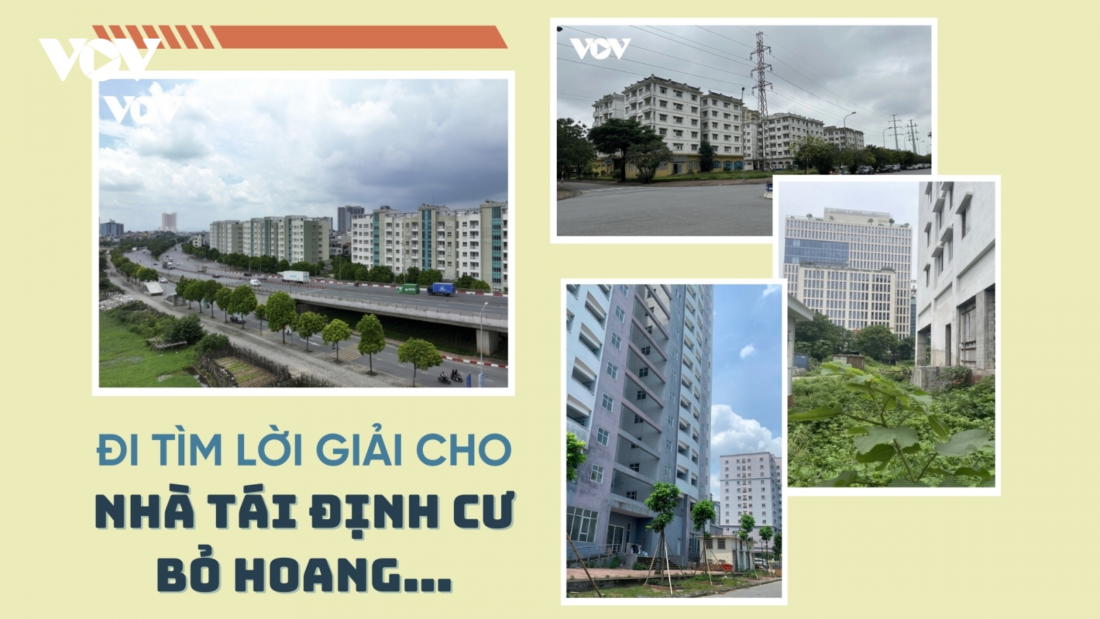 Đi tìm lời giải cho cho nhà tái định cư bỏ hoang