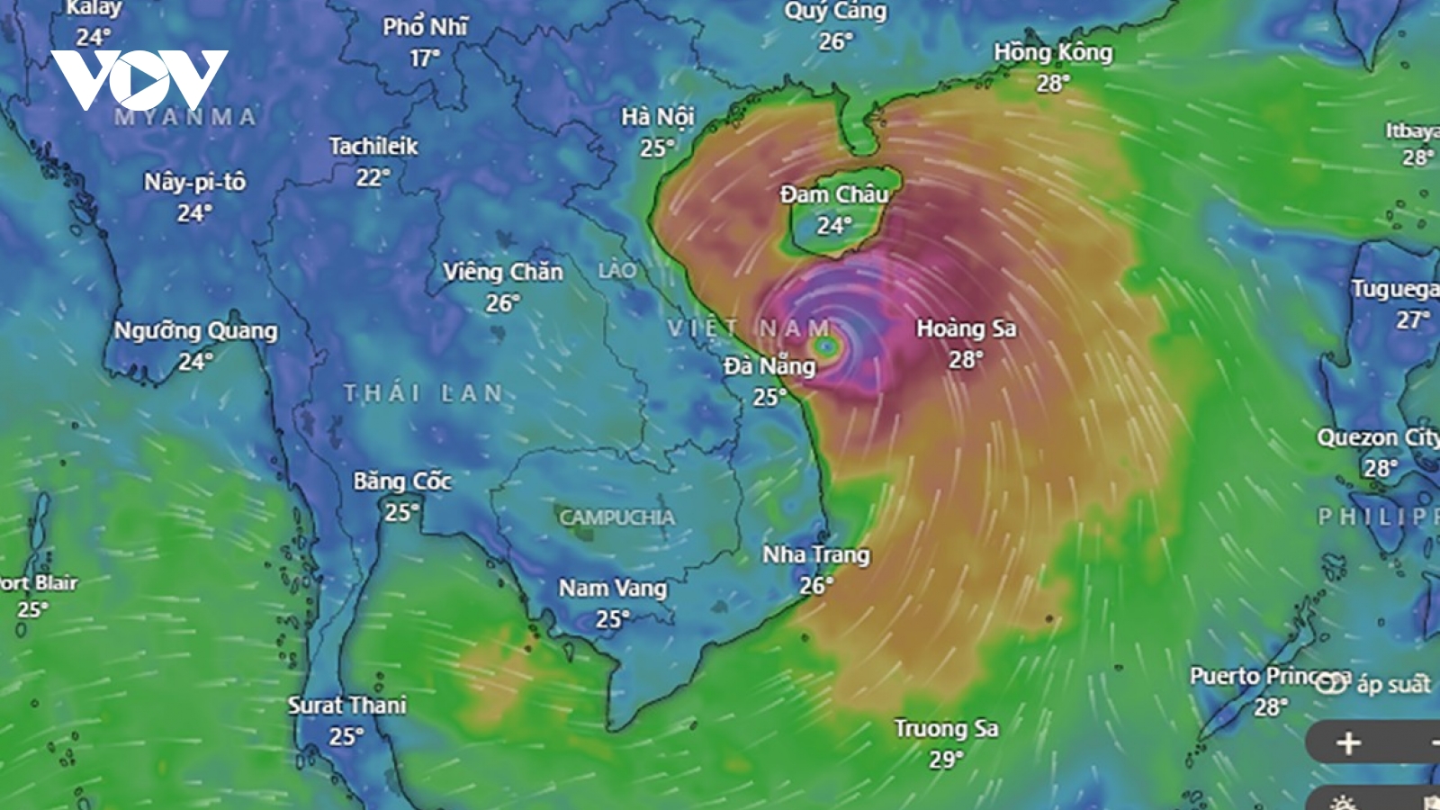 Bão số 10 di chuyển cực nhanh, nguy cơ ảnh hưởng từ Hà Tĩnh đến Bắc Quảng Trị