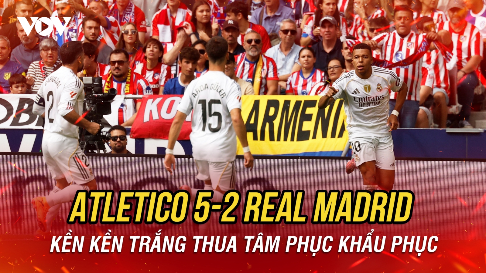 Real Madrid thua “tan nát” trên sân của Atletico Madrid