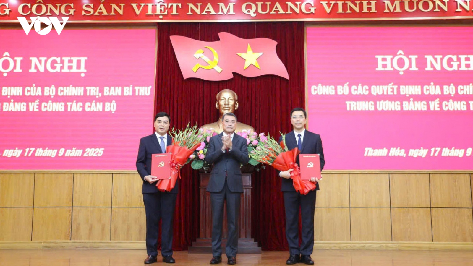 Bộ Chính trị, Ban Bí thư chỉ định 2 Phó Bí thư Tỉnh ủy Thanh Hóa
