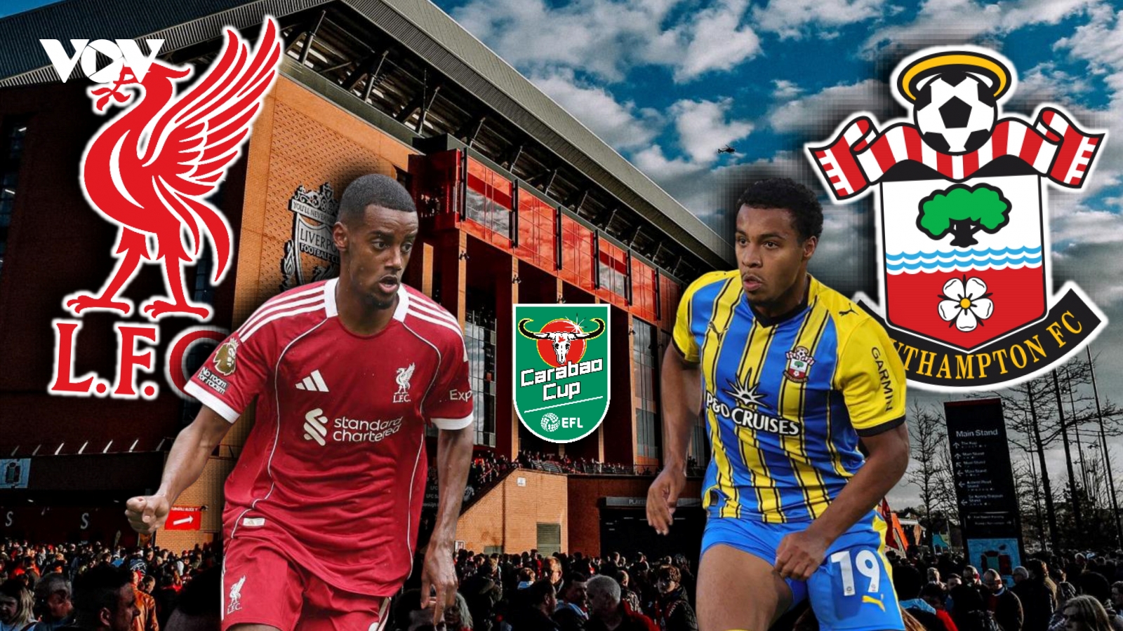 Dự đoán kết quả và đội hình ra sân trận Liverpool vs Southampton