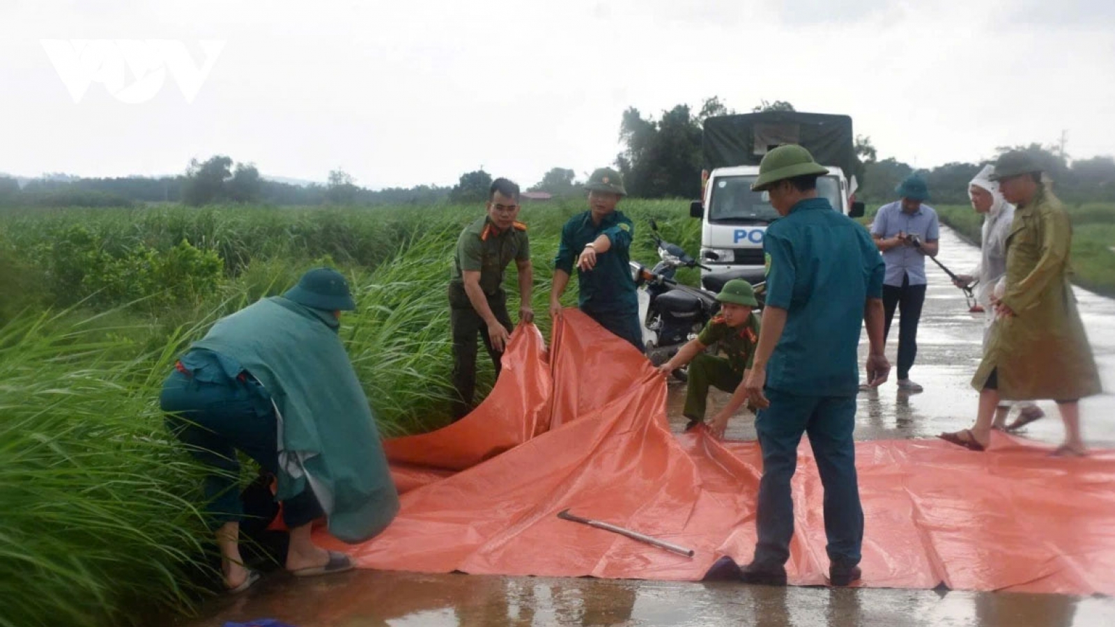 Mưa lớn ở khu vực Bắc bộ, từ Thanh Hóa đến Hà Tĩnh