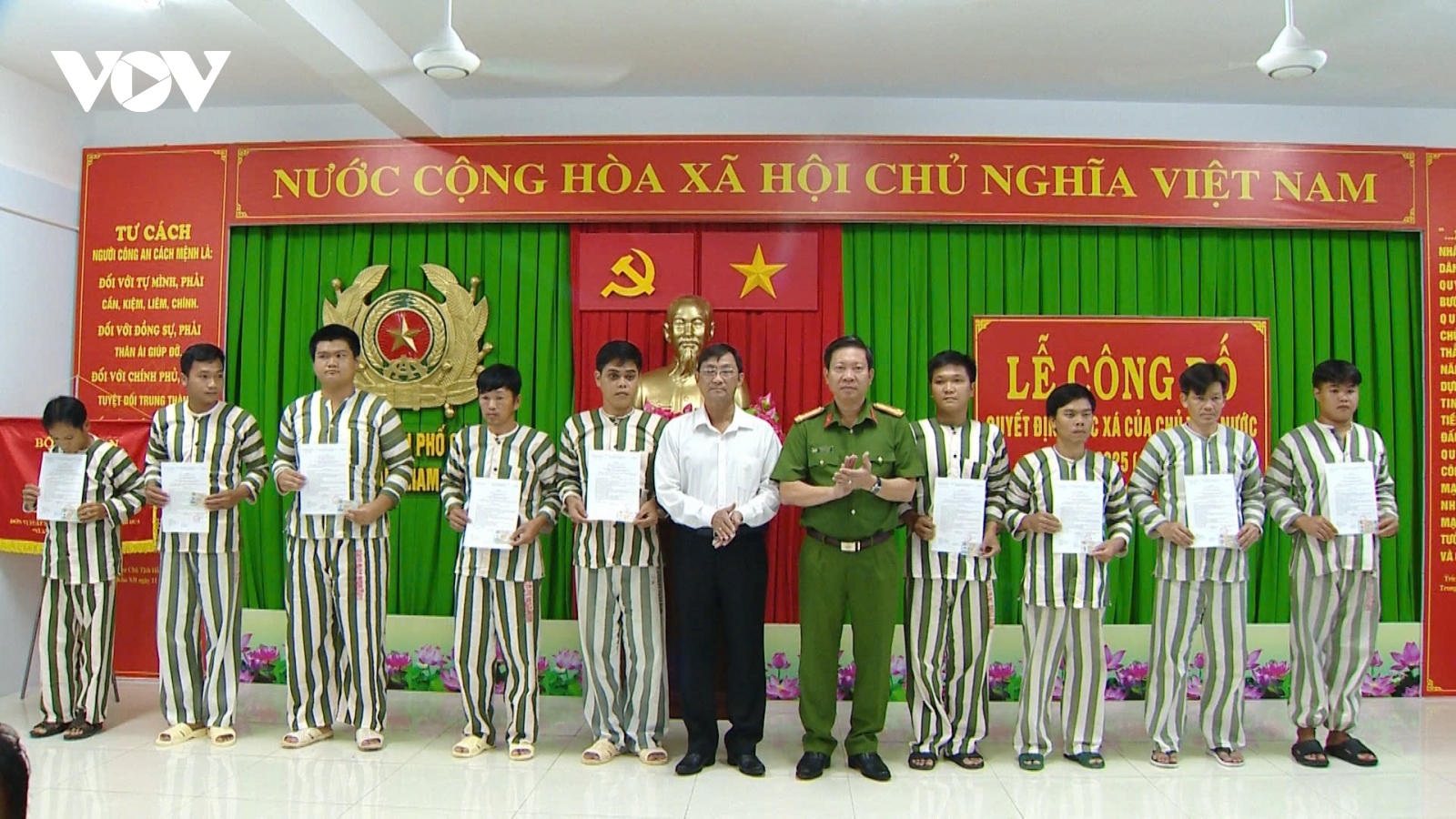 Cần Thơ: 46 phạm nhân được đặc xá dịp Quốc khánh 2/9