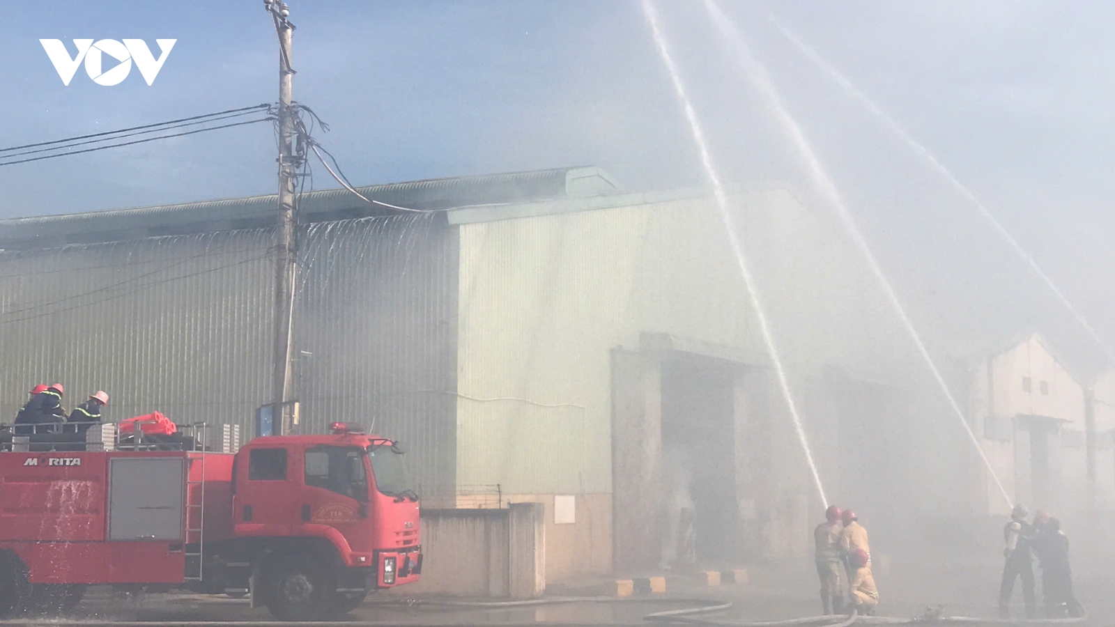 Ứng phó với các tình huống cháy nổ phức tạp trên Cảng Quy Nhơn