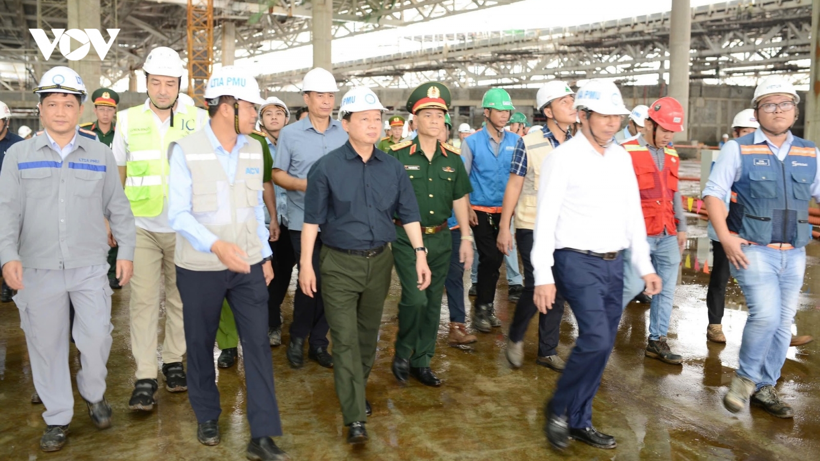Phó Thủ tướng Trần Hồng Hà kiểm tra dự án sân bay Long Thành