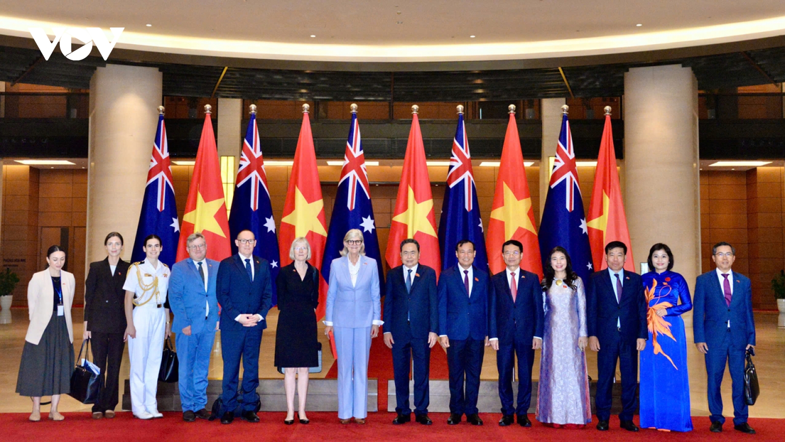 Chủ tịch Quốc hội Trần Thanh Mẫn hội kiến Toàn quyền Australia Sam Mostyn