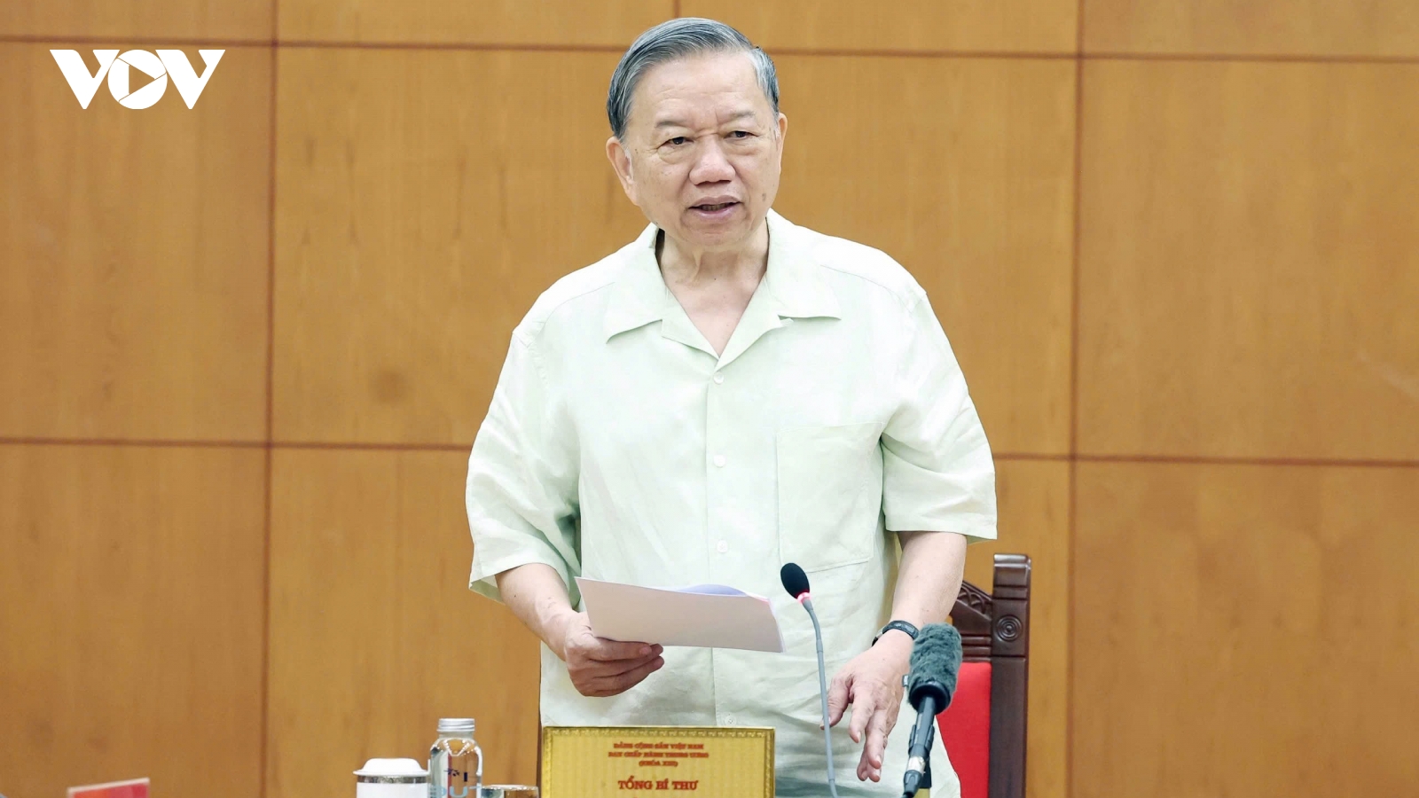 Tổng Bí thư Tô Lâm: Nông thôn giàu đẹp, văn hóa, bền vững là hậu phương vững chắc