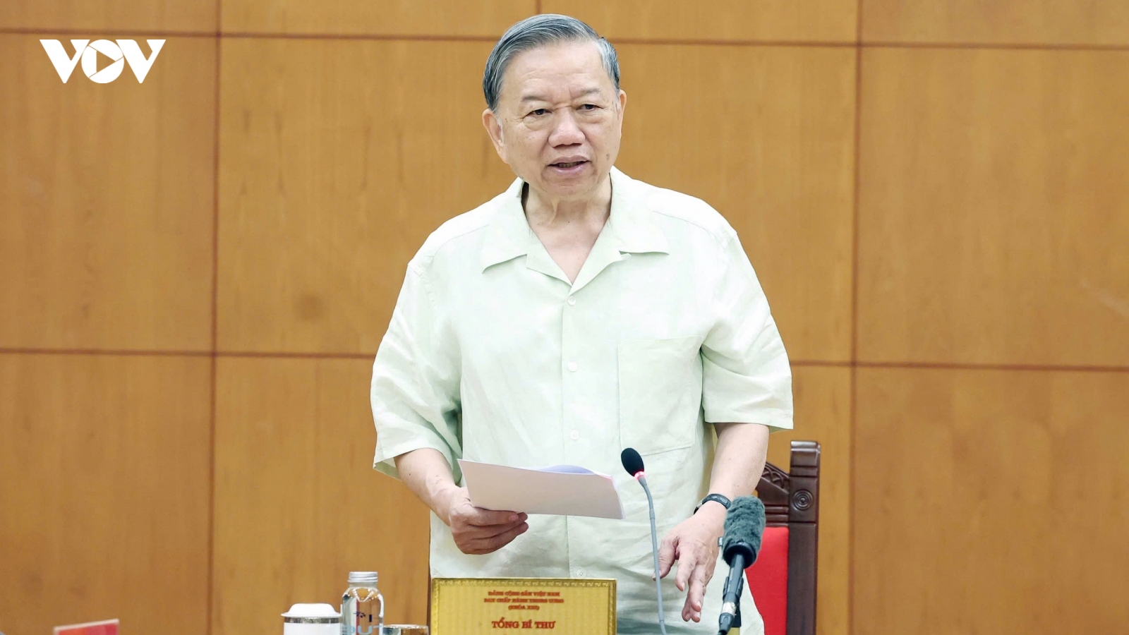 Tổng Bí thư Tô Lâm: Nông thôn giàu đẹp, văn hóa, bền vững là hậu phương vững chắc