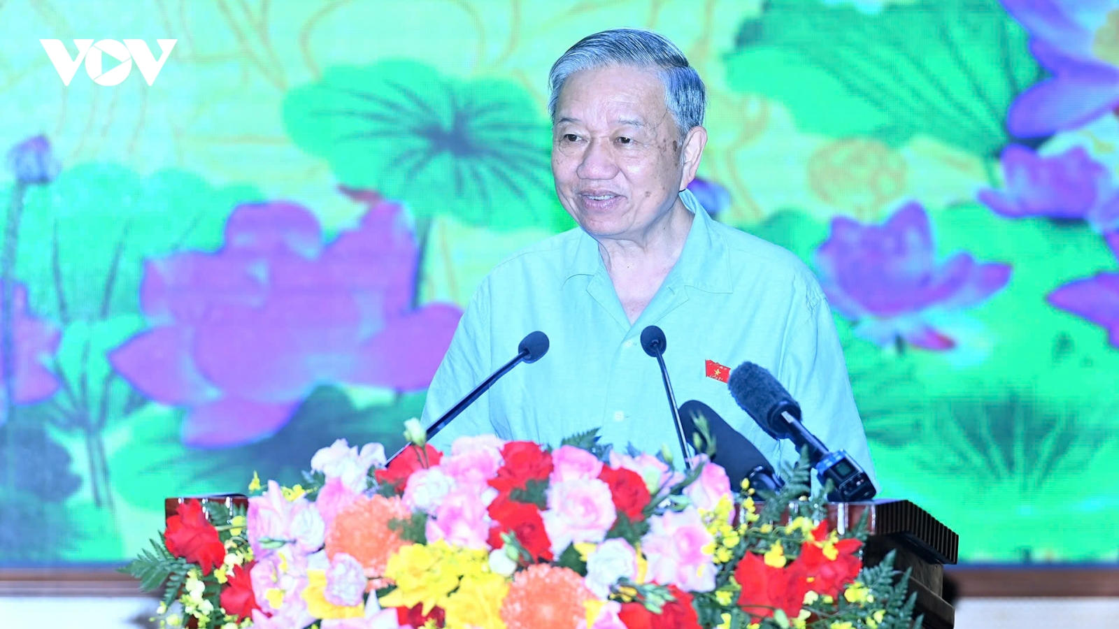 Tổng Bí thư Tô Lâm tiếp xúc cử tri trước Kỳ họp thứ 10 Quốc hội khoá XV