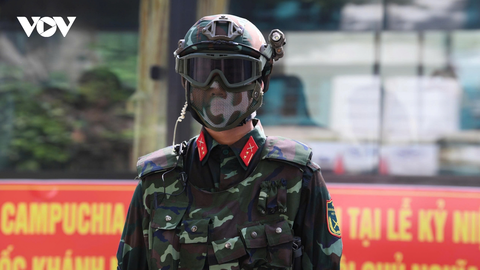 Cận cảnh lực lượng trinh sát đặc nhiệm âm thầm bảo vệ an ninh tuyệt đối tại A80