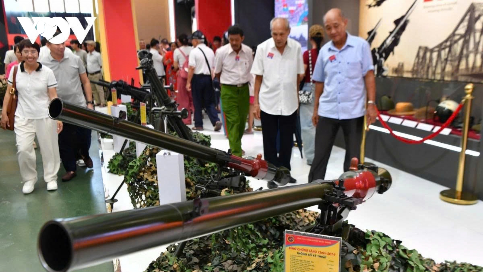 Sức mạnh quốc phòng Việt Nam qua Triển lãm 80 năm thành tựu đất nước