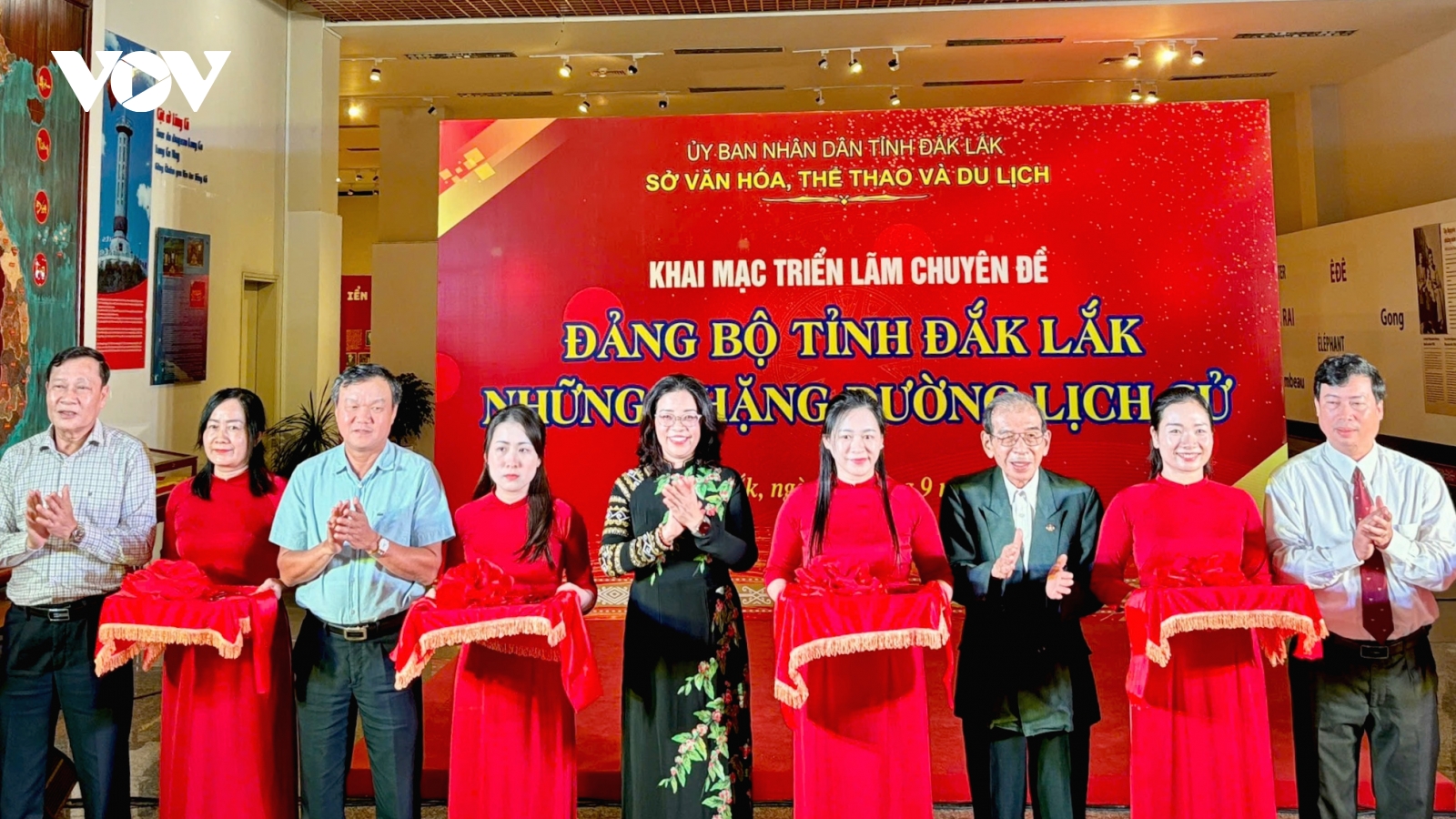 Triển lãm “Đảng bộ tỉnh Đắk Lắk - Những chặng đường lịch sử"