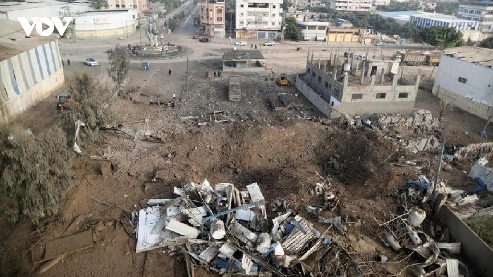 Israel tiếp tục tấn công dữ dội vào thành phố Gaza