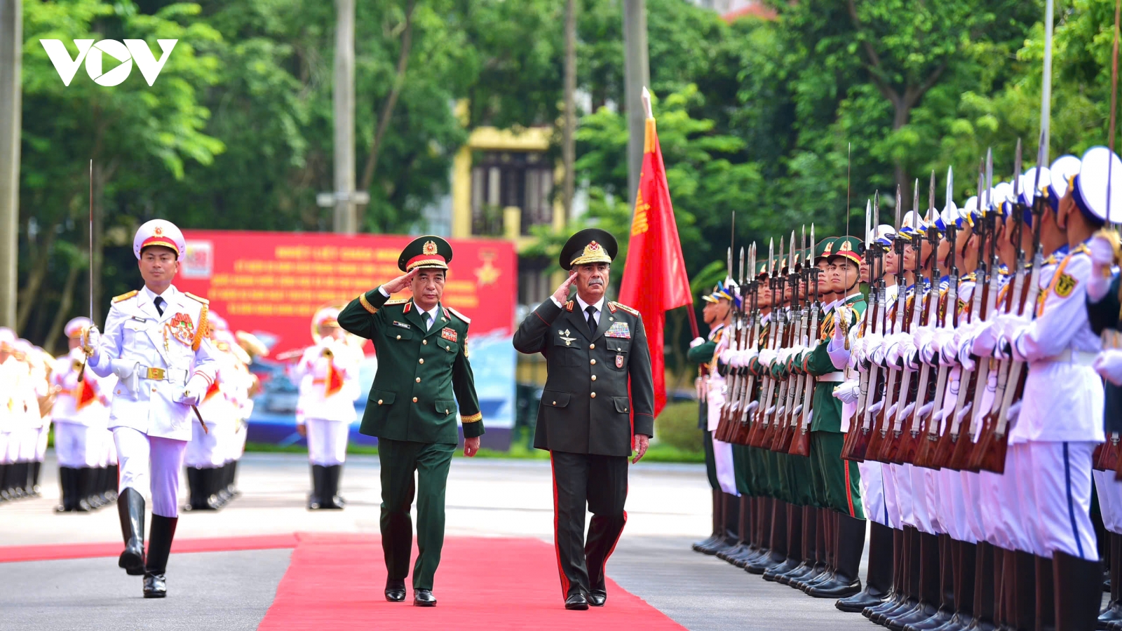 Việt Nam -  Azerbaijan ký Ý định thư về hợp tác đào tạo quân nhân